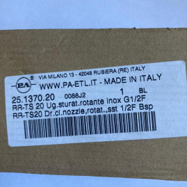 Форсунка каналопромывочная PA RR-TS (20, 1/2"г, вращ)