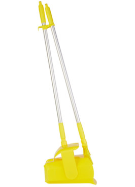 Набор &quot;Щетка с совком&quot; Vikan (350 мм, желтый)