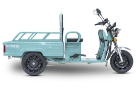 Трицикл электрический Rutrike Амулет 1100 (72V, 1000W, темно-синий)