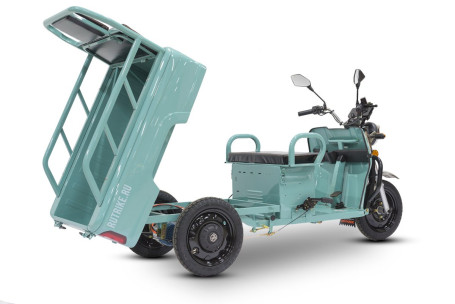 Трицикл электрический Rutrike Амулет 1100 (72V, 1000W, темно-синий) (024450-3353)