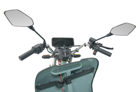 Трицикл электрический Rutrike Амулет 1100 (72V, 1000W, темно-синий) (024450-3353)