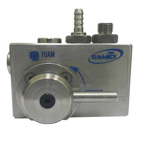 Пенная станция RAMEX 7801 HP (100-250бар, 1/2г-г, сж.возд, 1 хим.ср)