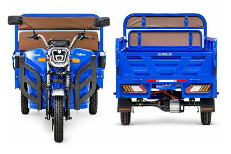 Трицикл электрический Rutrike Дукат NEXT 1500 (72V, 1500W, зеленый) (027508-3363)