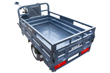 Трицикл электрический Rutrike Титан NEXT 2000 60V1500W (серый)