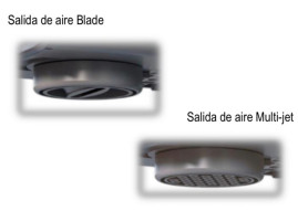 Сушилка для рук Nofer Fusion TQ (пластик, голубой)