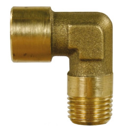 Переходник угловой 1/4г-1/4ш (150бар, латунь) TOR