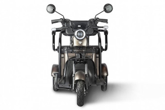 Трицикл электрический Rutrike Караван (коричневый)