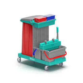 Тележка TTS Magic Line 120B7 (25л, 17л, 2х4л, отжим, держ. мешка 120л)