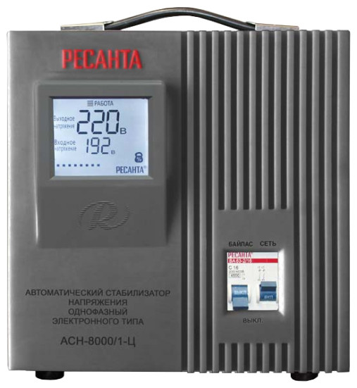 Стабилизатор Ресанта АСН-8000/1-Ц
