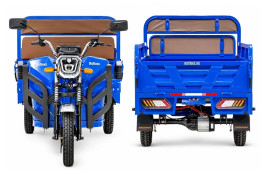 Трицикл электрический Rutrike Дукат NEXT 1500 (72V, 1500W, синий)