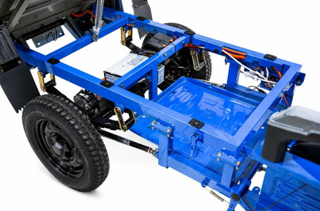 Трицикл электрический Rutrike Дукат NEXT 1500 (72V, 1500W, синий) (027508-3364)