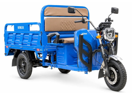 Трицикл электрический Rutrike Дукат NEXT 1500 (72V, 1500W, синий) (027508-3364)