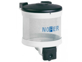 Диспенсер для мыла Nofer 03019.W Basic (2000мл, пластиковый, прямоугольный)