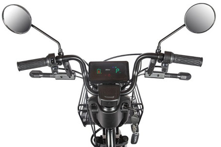 Трицикл электрический Rutrike Караван (серый)