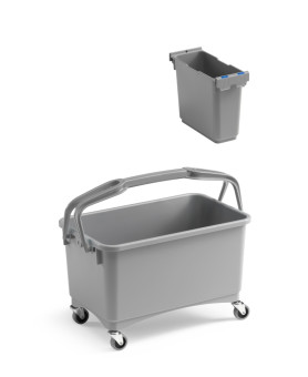 Набор TTS EROY E-07 (ведро 28 л, съемные модули, на колесах)