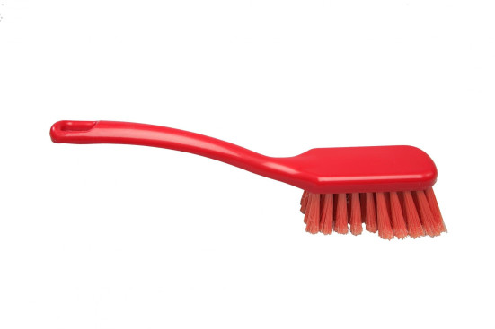 Щётка ручная маленькая FBK (270х47мм, ворс ср. жесткости, красный)