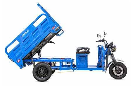 Трицикл электрический Rutrike Дукат NEXT 1500 (72V, 1500W, серый) (027508-3362)