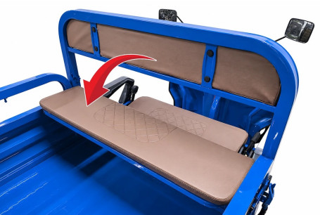 Трицикл электрический Rutrike Дукат NEXT 1500 (72V, 1500W, серый) (027508-3362)