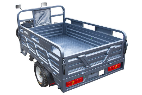 Трицикл электрический Rutrike Атлант-У 2000 60/72V 2000W (серый)