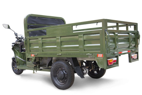 Трицикл электрический Rutrike D4 NEXT PRO 1800 (серый)