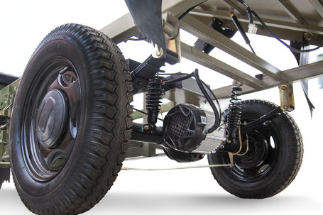 Трицикл электрический Rutrike D4 NEXT PRO 1800 (серый)