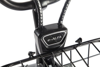 Электровелосипед GREEN CITY e-ALFA GL (черный)