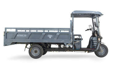 Трицикл электрический Rutrike Фактор ЛАЙТ 2600 (60/72V, 2000W, серый)