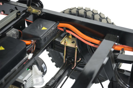 Трицикл электрический Rutrike Фактор ЛАЙТ 2600 (60/72V, 2000W, серый)