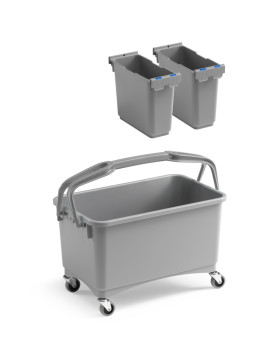 Набор TTS EROY E-08 (ведро 28 л, съемные модули, на колесах)