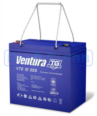 Аккумуляторная батарея Ventura VTG 12 055 (12В, 55Ач, Gel)