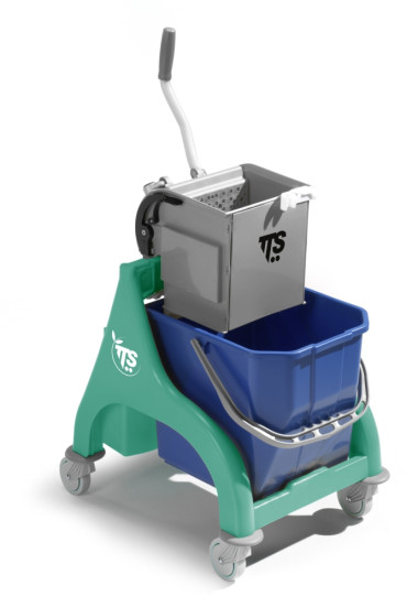 Тележка TTS NICK GREEN (25л, отжим O-KEY) (00036049)