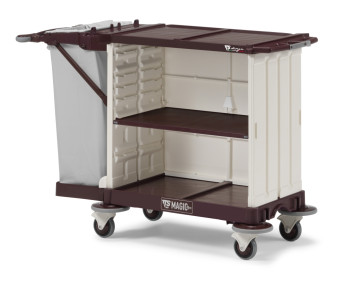 Тележка TTS MagicArt 21 Safety (без дверей, открытая, держ. мешка, белый)