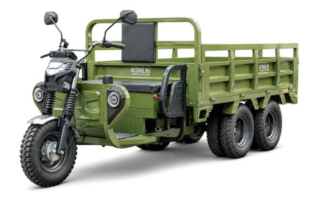 Трицикл электрический Rutrike Профи 2200 60V 1800х2W (зеленый) (026657-3298)