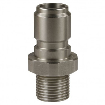 Ниппель ST-3100 (1/2"ш, 250 бар, нерж, DN12) R+M
