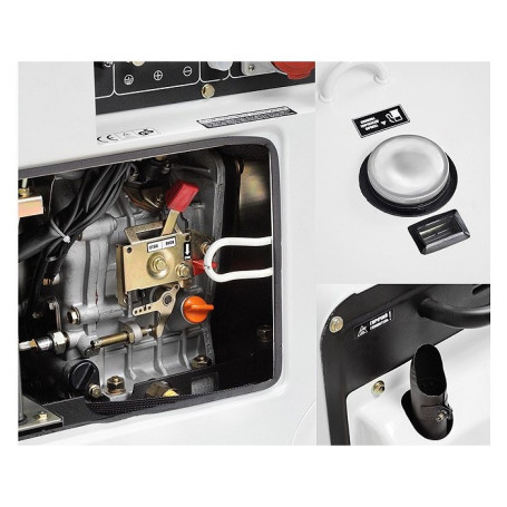 Генератор дизельный Hyundai DHY 6000SE