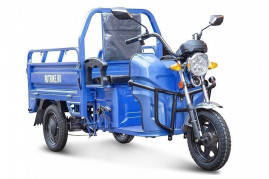 Трицикл электрический Rutrike Вояж К22 1200 60V/800W (синий)