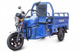 Трицикл электрический Rutrike Вояж К22 1200 60V/800W (синий)