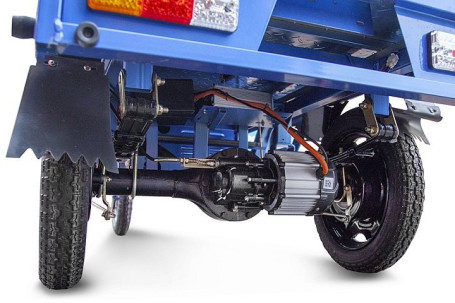 Трицикл электрический Rutrike Вояж К22 1200 60V/800W (синий)