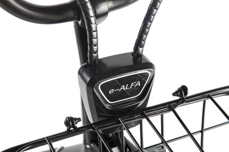 Электровелосипед GREEN CITY e-ALFA GL (серебристый)