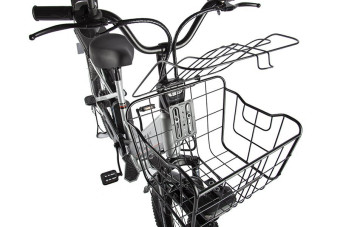 Электровелосипед GREEN CITY e-ALFA GL (серебристый)