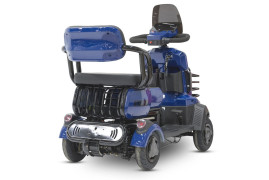 Трицикл электрический Rutrike Квадро (синий)