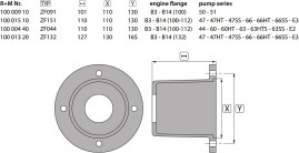 Колокол IPG ZF151 (H100-112, 130/87мм)
