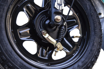 Трицикл электрический Rutrike Вояж К1 1200 60V800W (серебристый)