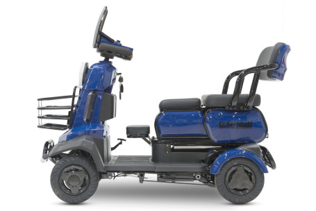 Трицикл электрический Rutrike Квадро (красный) (026356-3264)