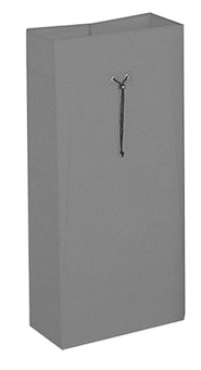 Мешок TTS (120л, пластифицированный, серый)