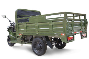 Трицикл электрический Rutrike D4 NEXT 1800 (синий)