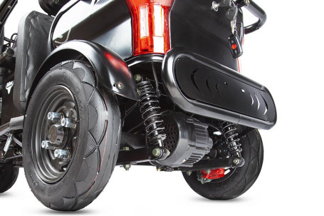 Трицикл электрический Rutrike Трансформер (серый)