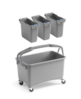 Набор TTS EROY E-09 (ведро 28 л, съемные модули, без колес)