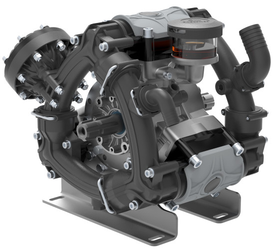 Мембранный насос Comet BPS 160 (20 бар, 153 л/мин, ВОМ 1&quot;⅜-25 мм)