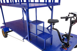 Тележка электрическая RuTrike ПАЛИСАД ЯРУС (двухъярусная)